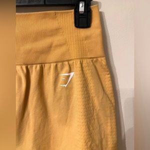 Gymshark Vital Seamless 2.0 Shorts Yellow Marl M